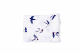 Organic Bamboo Muslin Swaddle | The Swallow