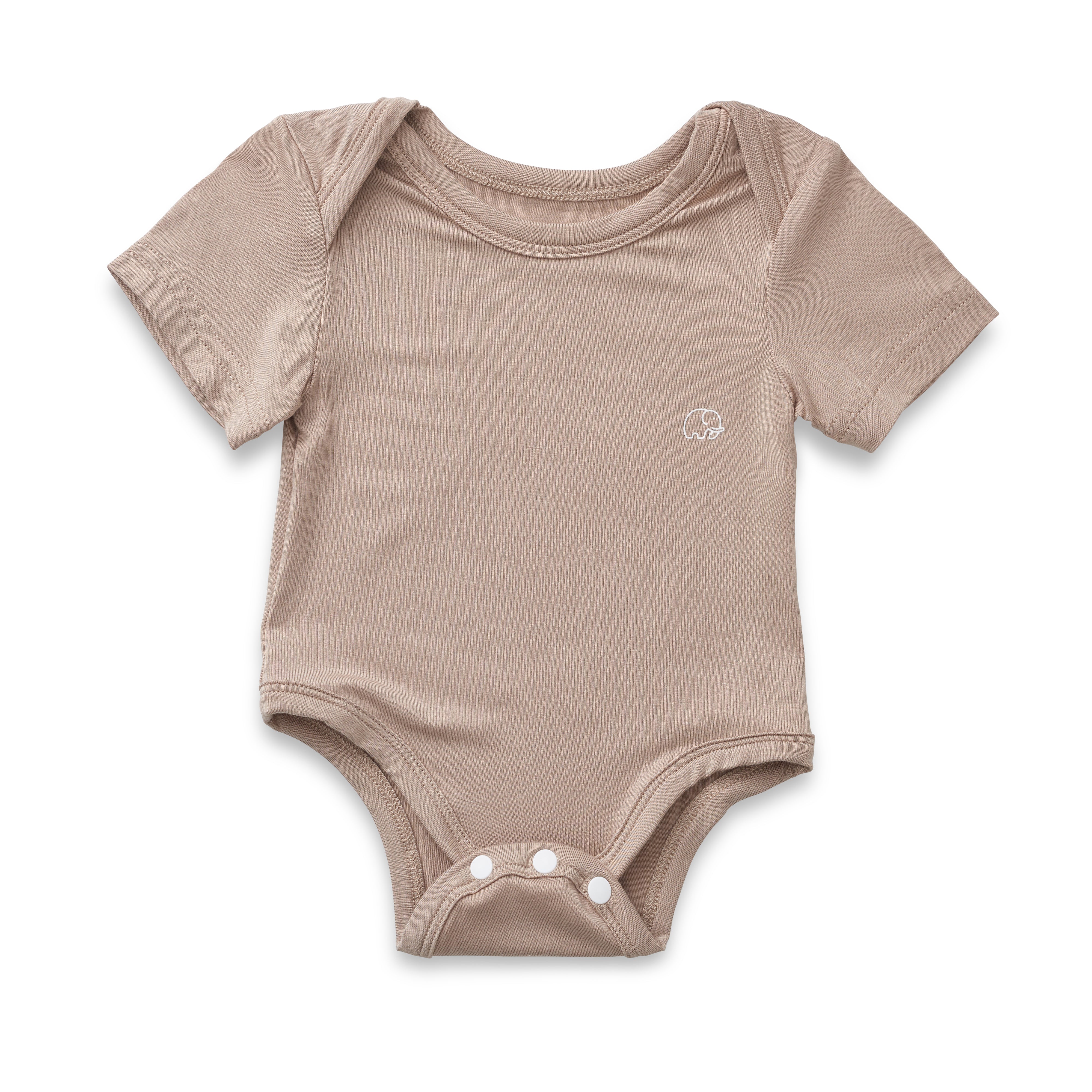 Organic Bamboo Spandex Bodysuit - Mocha Organic Bamboo Spandex Bodysuit - Mocha