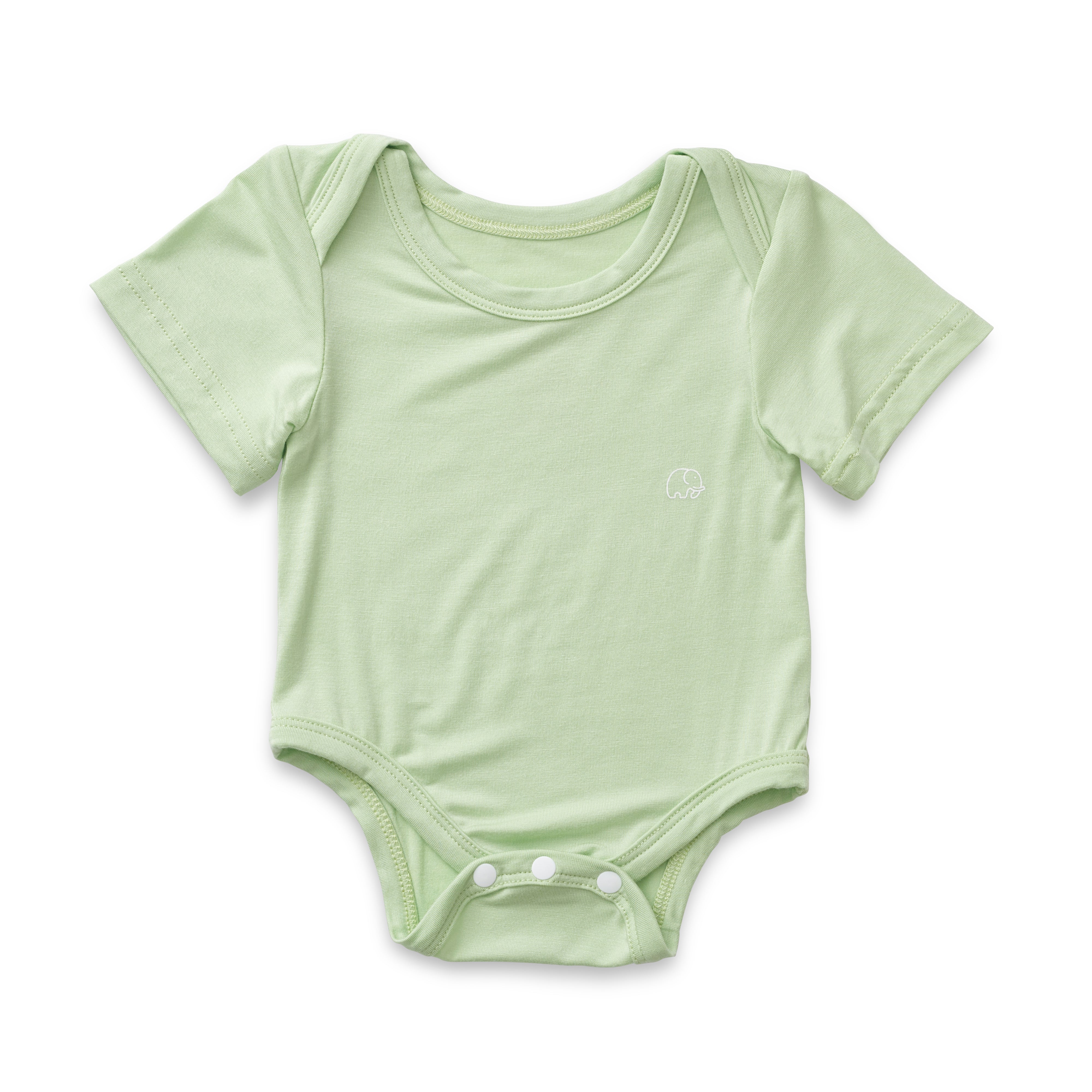Organic Bamboo Spandex Bodysuit - Lime Green Organic Bamboo Spandex Bodysuit - Lime Green
