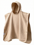 4 layered Muslin Poncho Towel - Beige