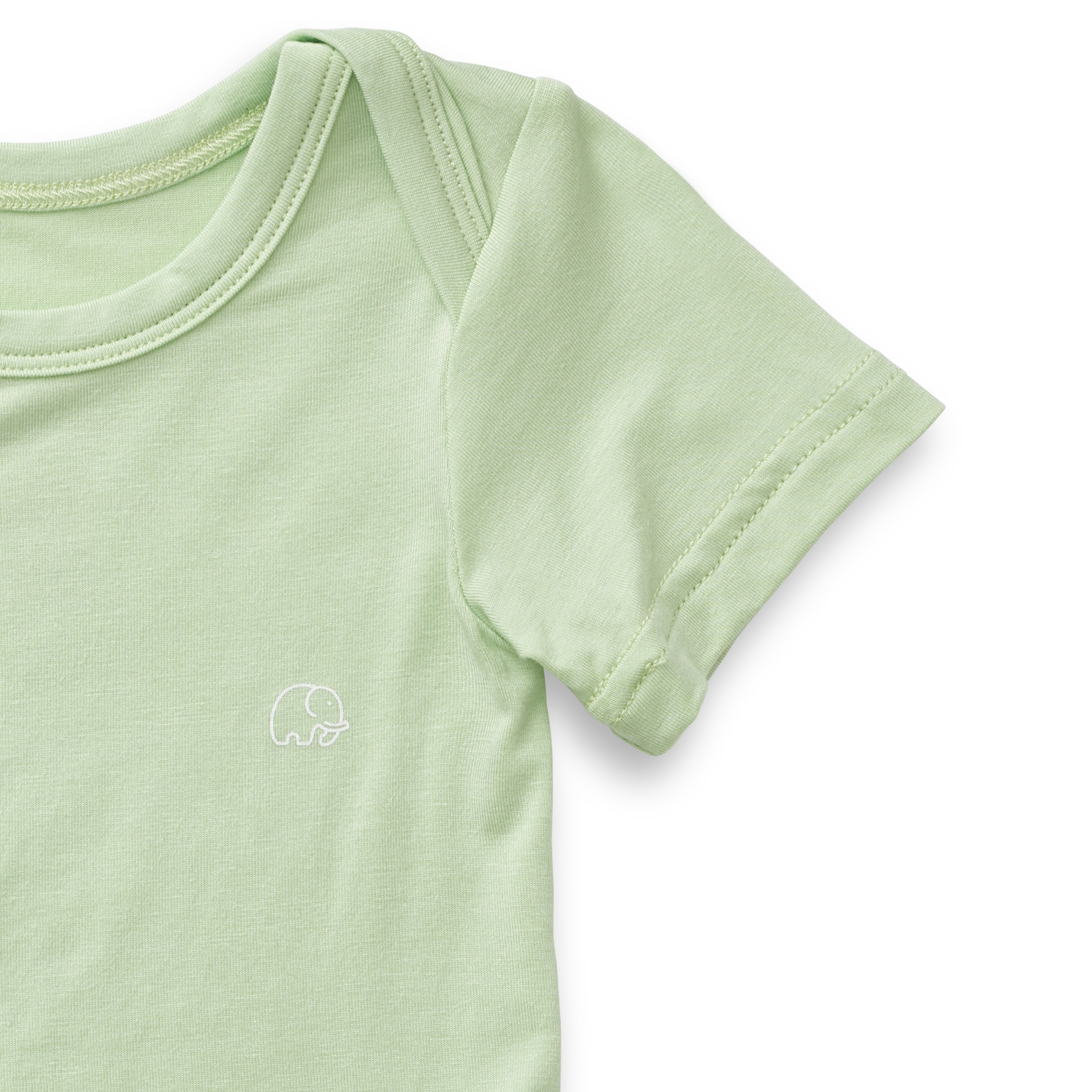 Organic Bamboo Spandex Bodysuit - Lime Green Organic Bamboo Spandex Bodysuit - Lime Green