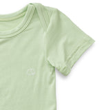 Organic Bamboo Spandex Bodysuit - Lime Green