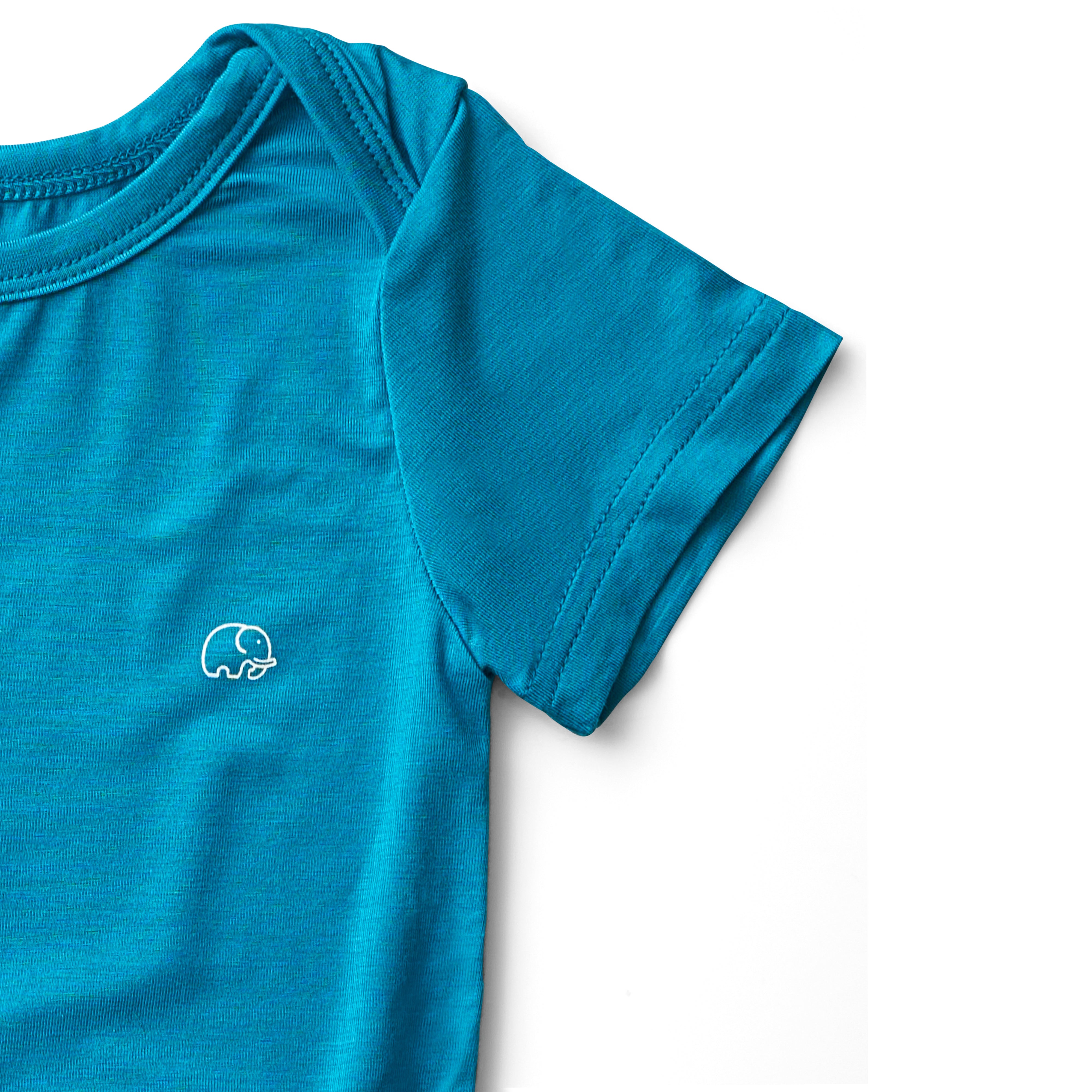 Organic Bamboo Spandex Bodysuit - Deep Blue Organic Bamboo Spandex Bodysuit - Deep Blue