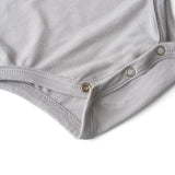 Organic Bamboo Spandex Bodysuit - Grey