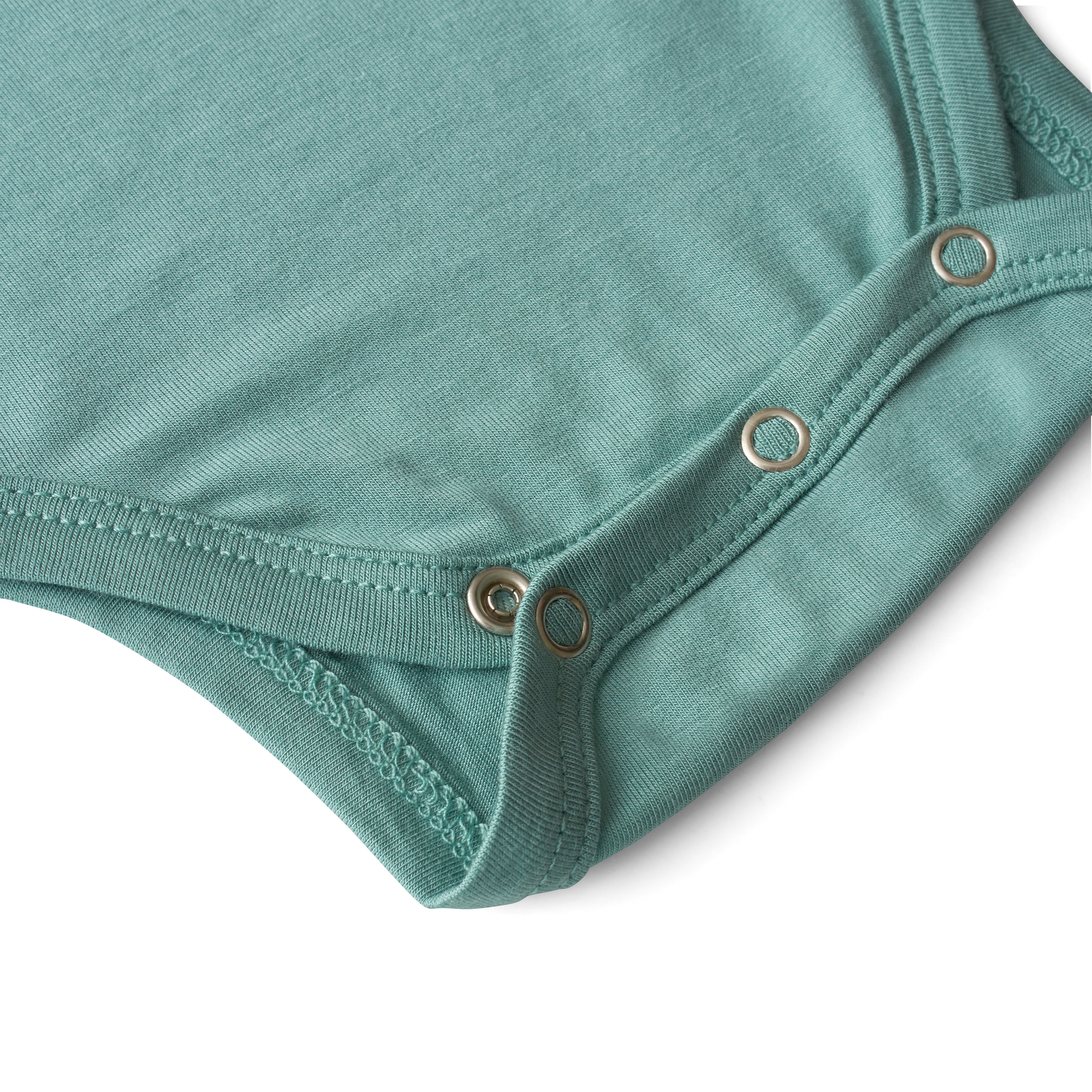 Organic Bamboo Spandex Bodysuit - Sage Green Organic Bamboo Spandex Bodysuit - Sage Green