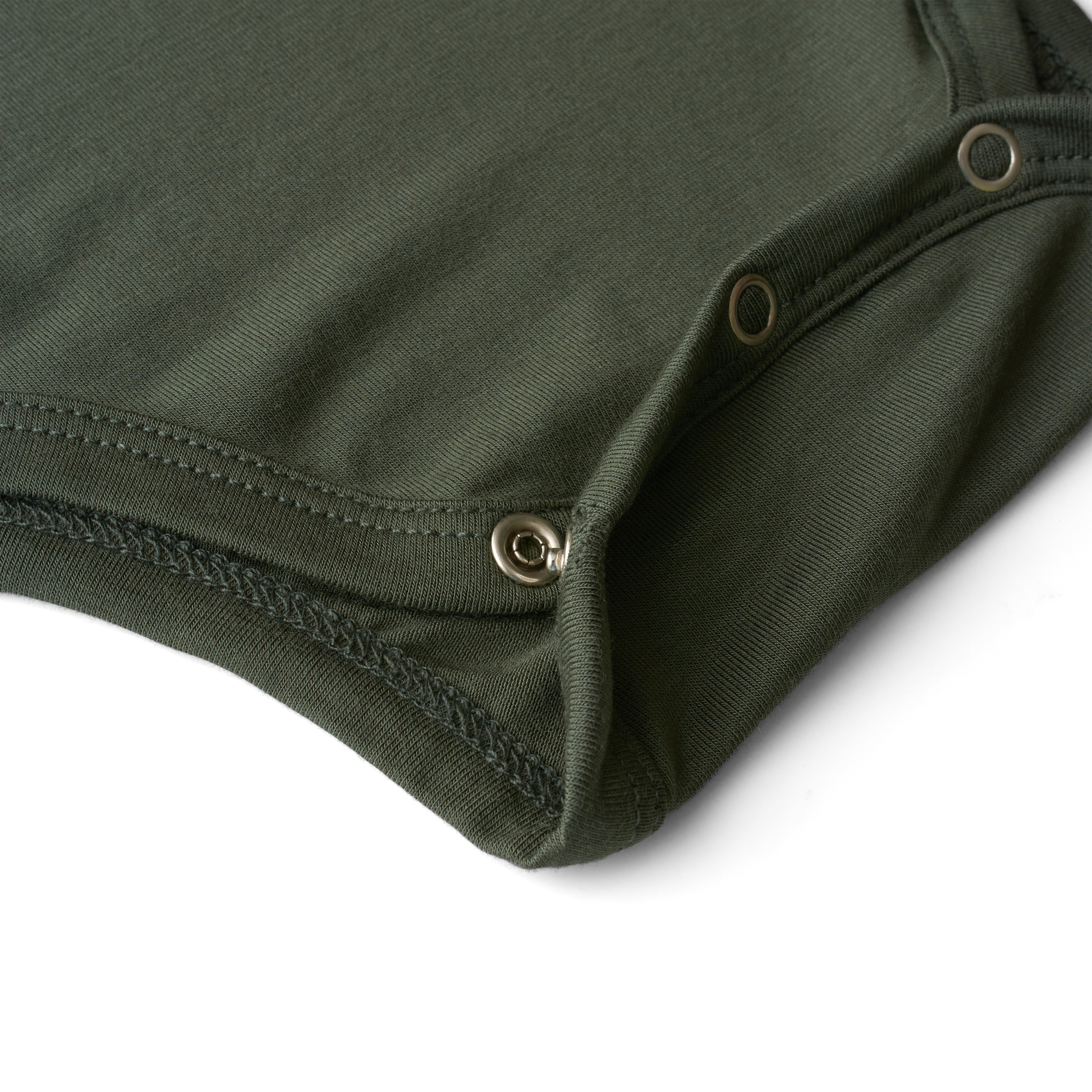 Organic Bamboo Spandex Bodysuit - Dark Green Organic Bamboo Spandex Bodysuit - Dark Green