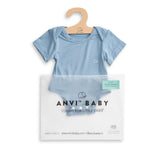 Organic Bamboo Spandex Bodysuit - Celestial Blue