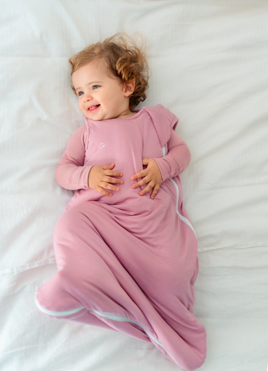 Organic Bamboo Sleeping Bag- Lilac Organic Bamboo Sleeping Bag- Lilac