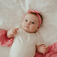 Anvi Baby Couture - Bamboo Spandex & Hat Set - Pink