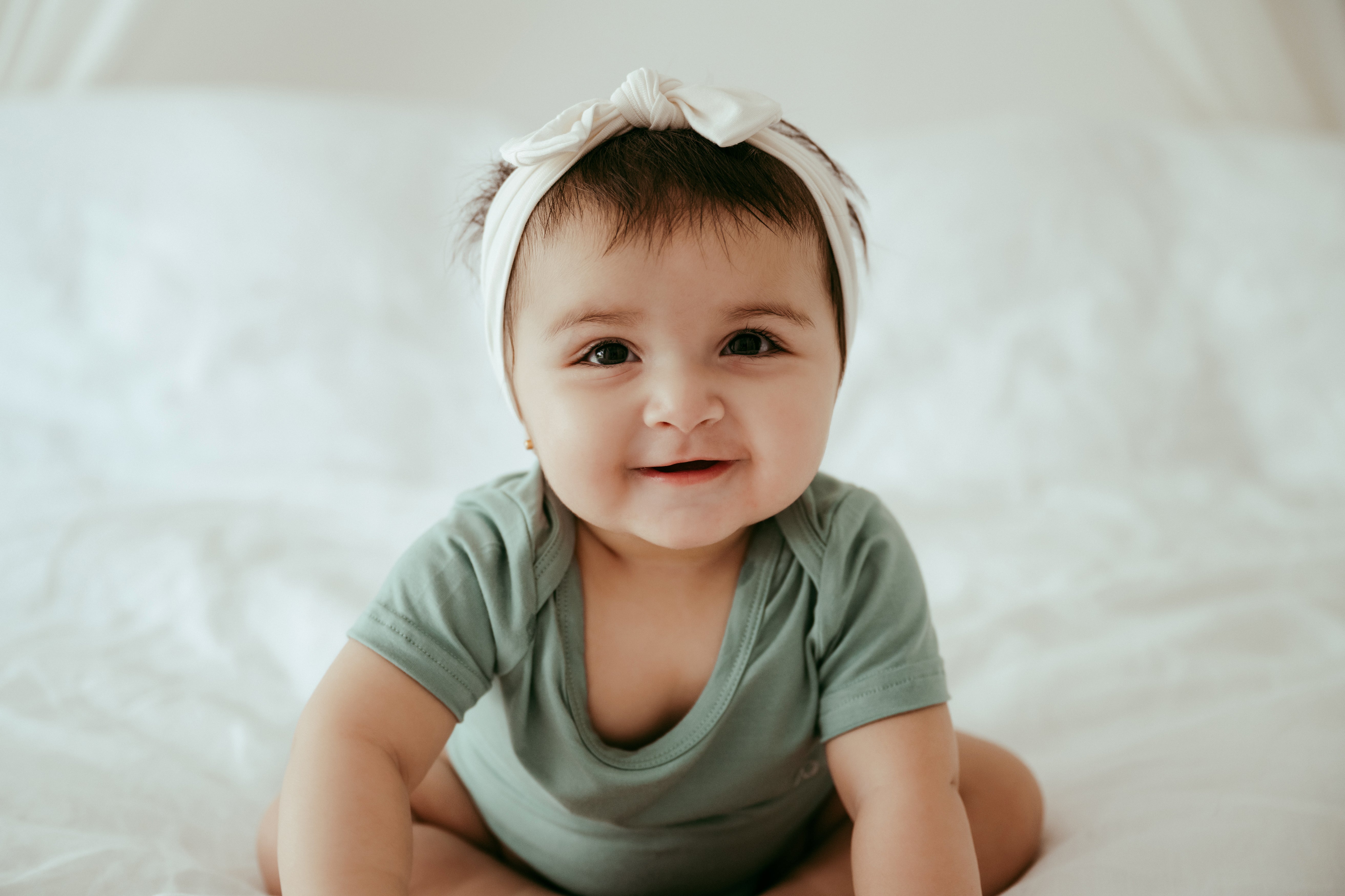 Organic Bamboo Spandex Bodysuit - Sage Green Organic Bamboo Spandex Bodysuit - Sage Green