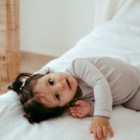 Organic Bamboo Spandex Pajama Set- Grey