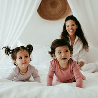 Organic Bamboo Spandex Pajama Set- Grey