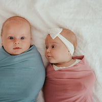 Anvi Baby Couture - Bamboo Spandex & Hat Set - Celestial Blue