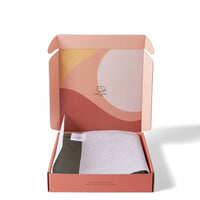 Bamboo Swaddle & Sleep Suit Newborn Gift Set- Green