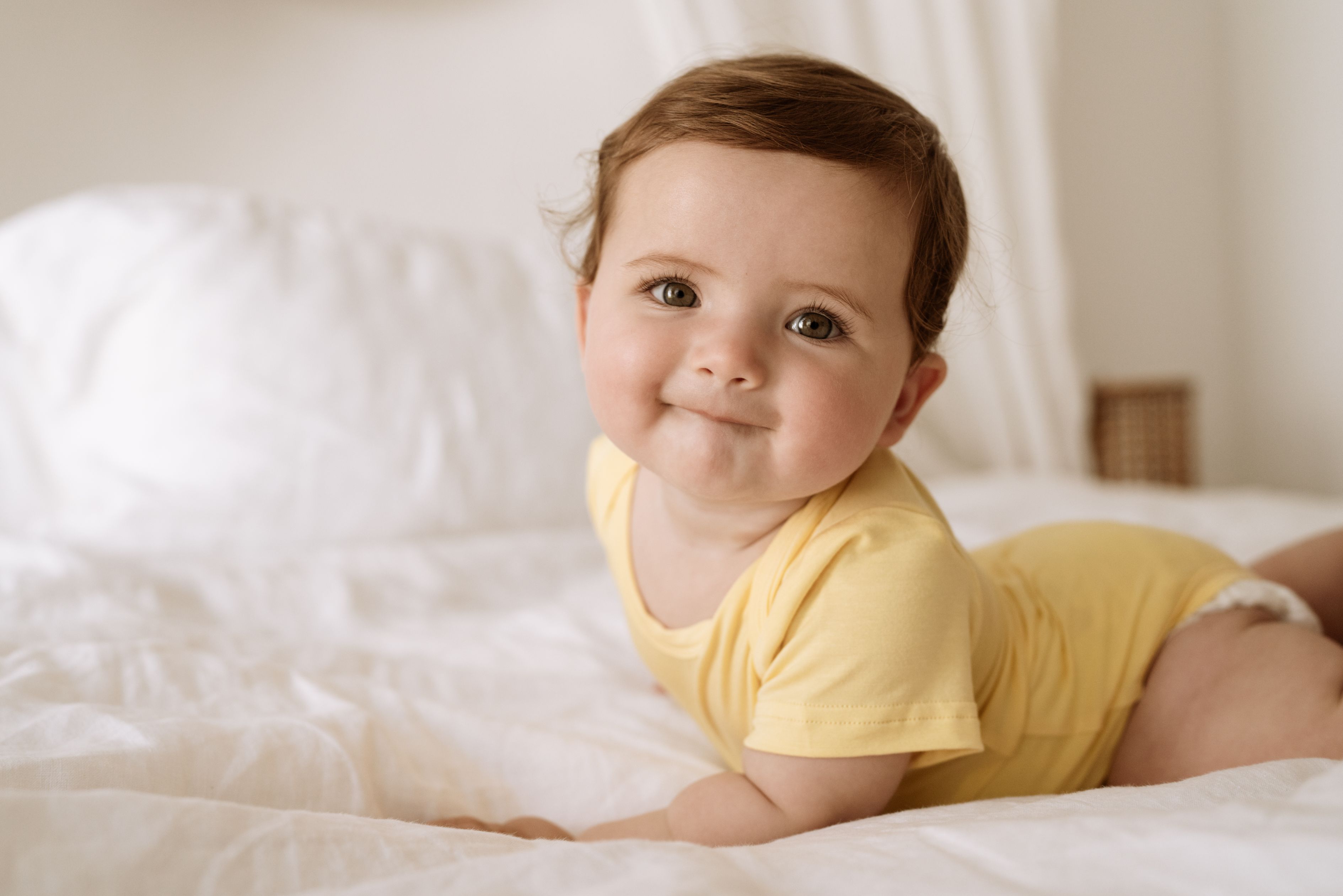 Organic Bamboo Spandex Bodysuit - Lemon Organic Bamboo Spandex Bodysuit - Lemon