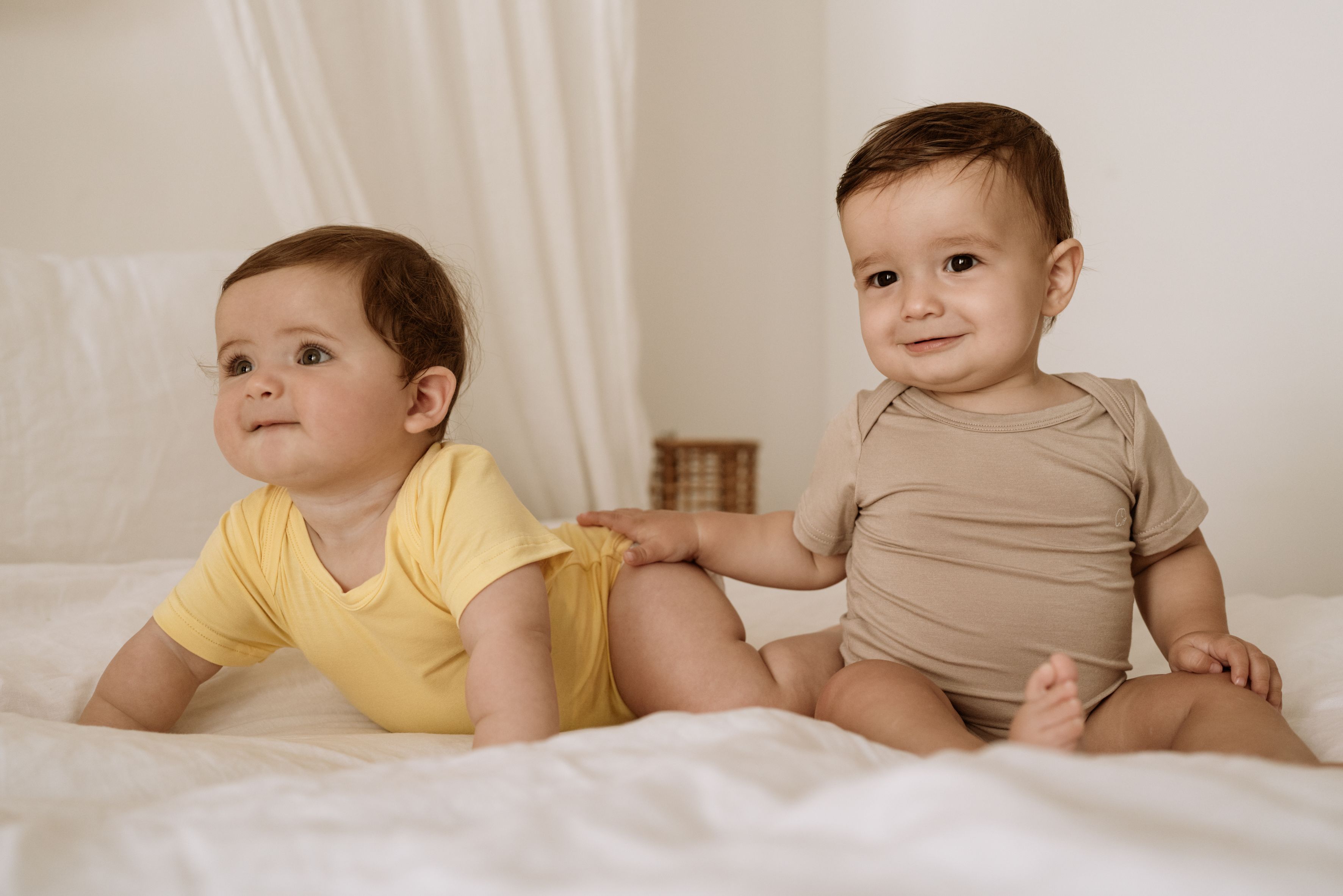 Organic Bamboo Spandex Bodysuit - Mocha Organic Bamboo Spandex Bodysuit - Mocha