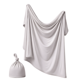 Anvi Baby Couture - Bamboo Spandex & Hat Set - Grey