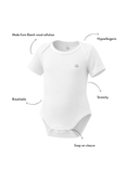 Modal Bodysuit - White