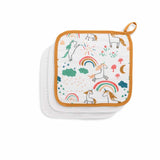 Set of 3 Bamboo Face Cloth - Unicorn
