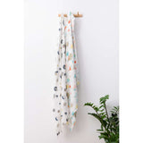 Organic Bamboo Muslin Swaddle | Set of 2 | Balloons & Planets