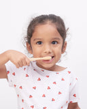 Anvi Baby - 100% Biodegradable Bamboo Toothbrush (Pack of 4)