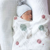 Organic Bamboo Muslin Swaddle | Wild & Free