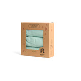 Set of 3 Organic Bamboo Burp & Bib Cloth - Mint Green