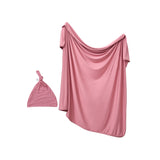 Anvi Baby Couture - Bamboo Spandex & Hat Set - Lilac