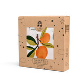 Organic Bamboo Muslin Fitted Crib Sheets | Orange Fields