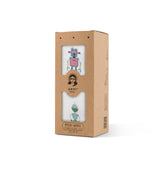 Organic Bamboo Muslin Swaddle | Robo Land