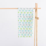 100% Organic Cotton Muslin Swaddle Wrap | Tusker Tales