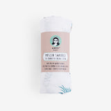 Organic Bamboo Muslin Swaddle | Happy Cactus