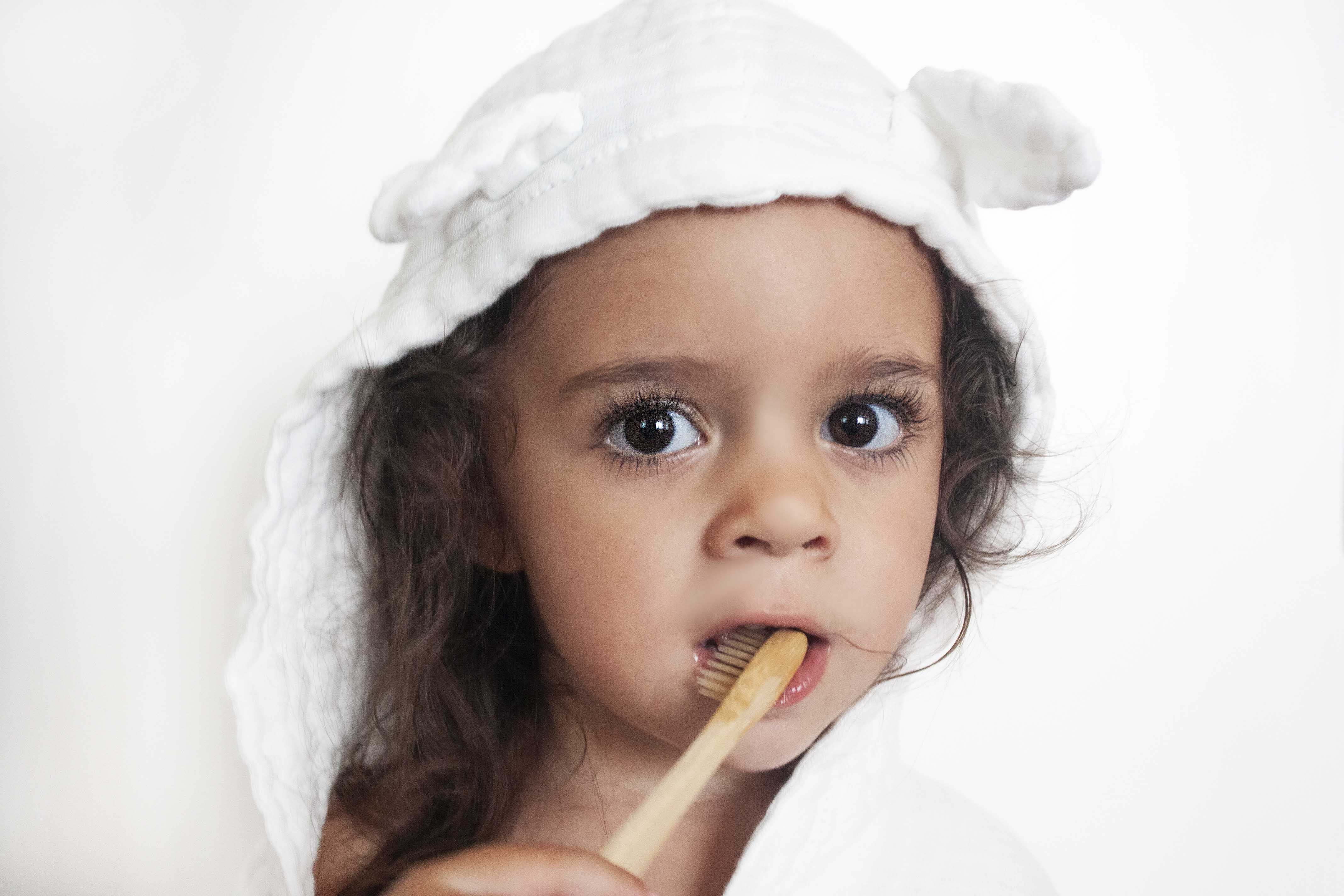 Hooded Muslin Bath Towel | White Lotus Hooded Muslin Bath Towel | White Lotus