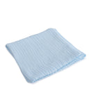 Set of 3- 100% Organic (6 layered) Muslin Bath Towel- Sky & Cloud