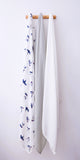 Set of 3 Organic Bamboo Swaddle- The Swallow