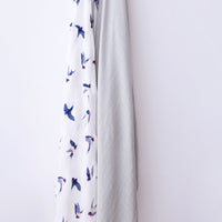 100% Organic Cotton Muslin Swaddle Wrap | The Swallow