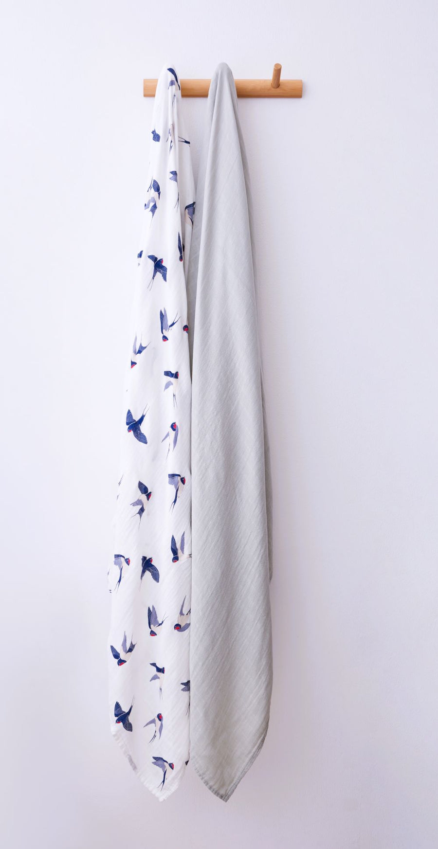 100% Organic Cotton Muslin Swaddle Wrap | The Swallow