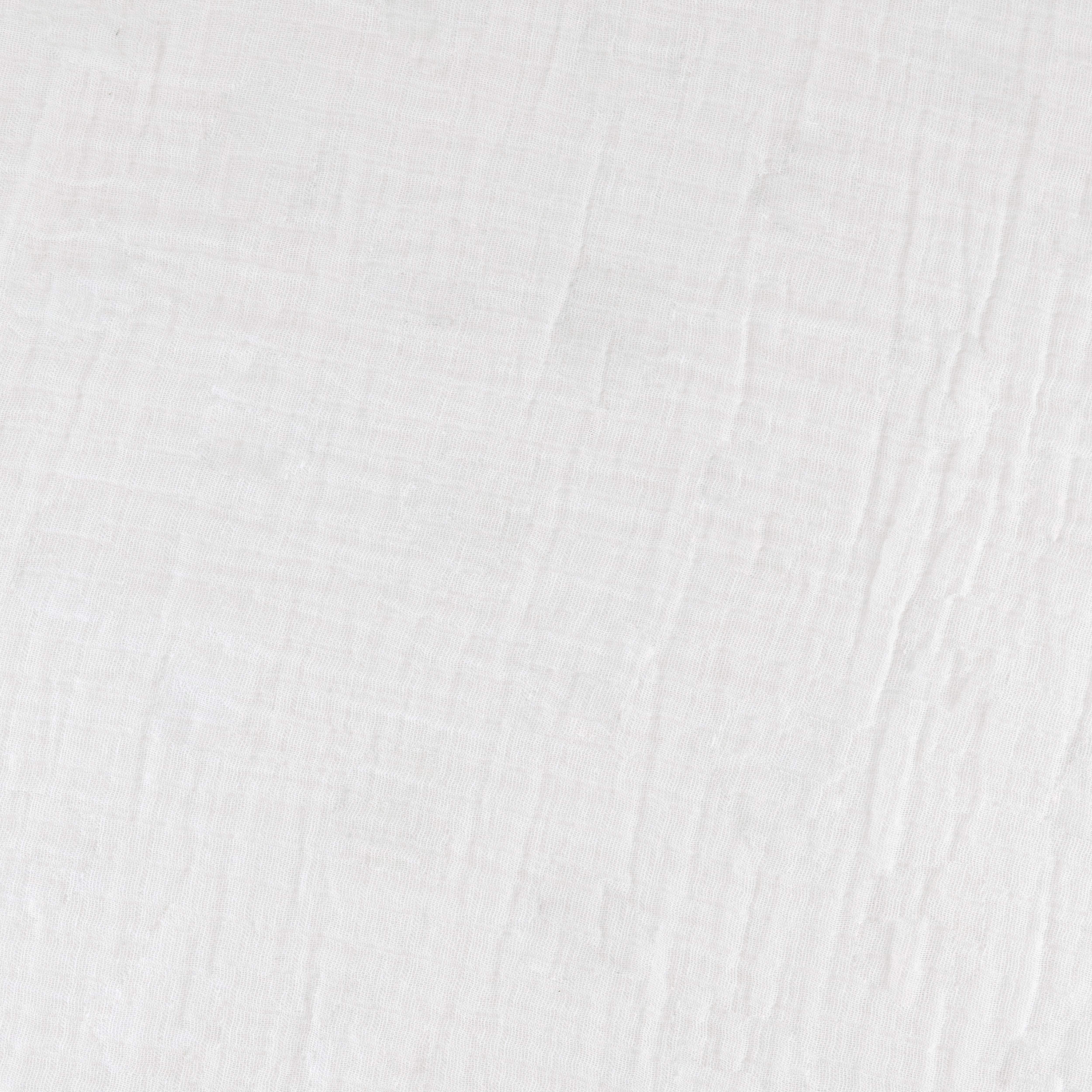 Set of 3- Cotton Swaddle White