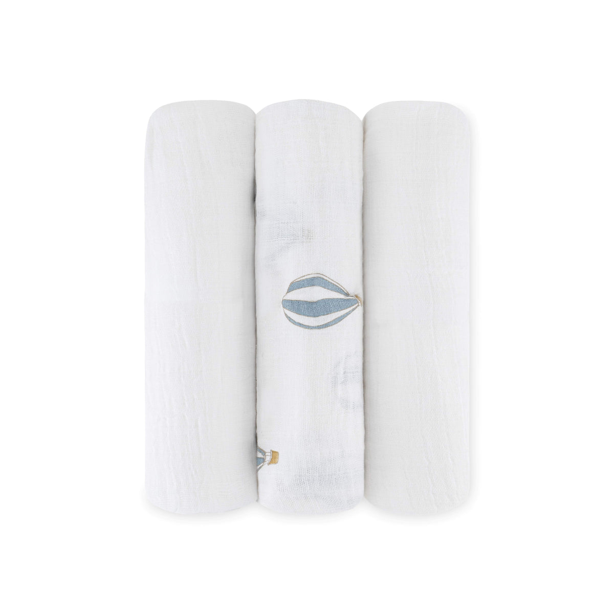 Set of 3- Cotton Swaddle Balloons
