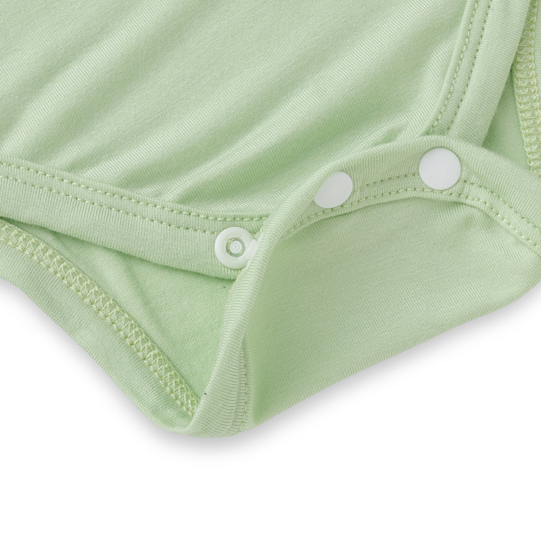 Organic Bamboo Spandex Bodysuit - Lime Green
