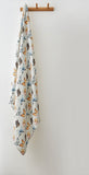 100% Organic Cotton Muslin Swaddle Wrap | Butterfly Dreams