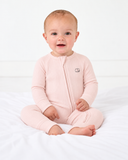 Modal Zipper Romper - Pink