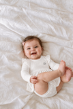 Modal Onesie Dress - White