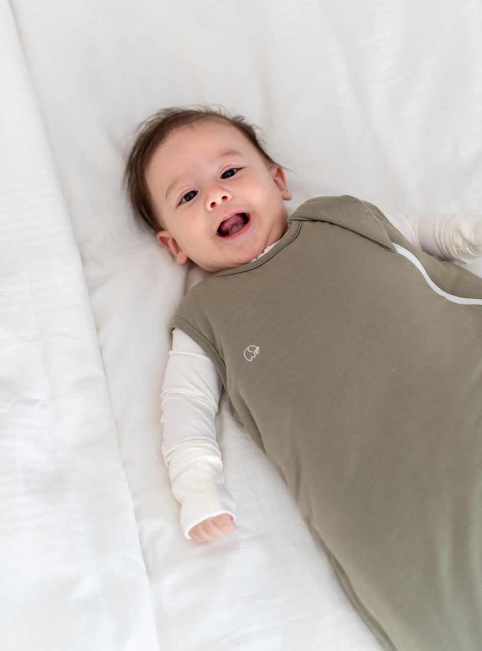 Organic Bamboo Sleeping Bag- Olive