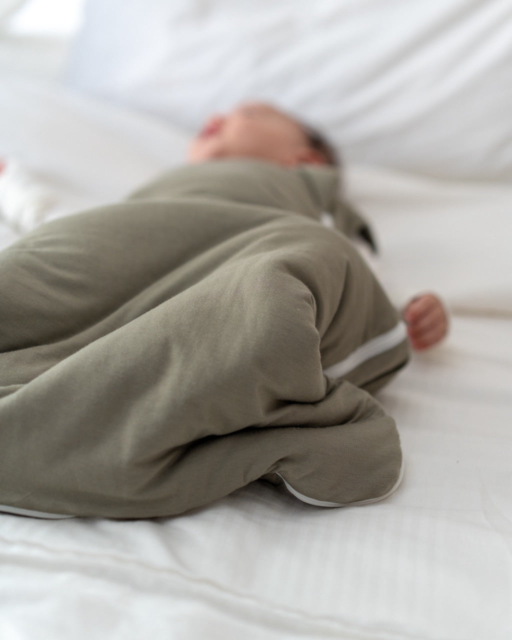 Organic Bamboo Sleeping Bag- Olive
