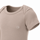 Organic Bamboo Spandex Bodysuit - Mocha