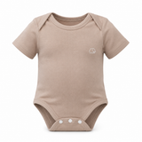 Organic Bamboo Spandex Bodysuit - Mocha