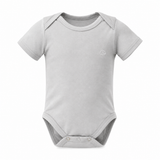 Organic Bamboo Spandex Bodysuit - Grey