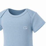 Organic Bamboo Spandex Bodysuit - Celestial Blue