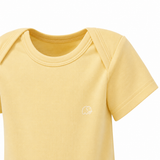 Organic Bamboo Spandex Bodysuit - Lemon